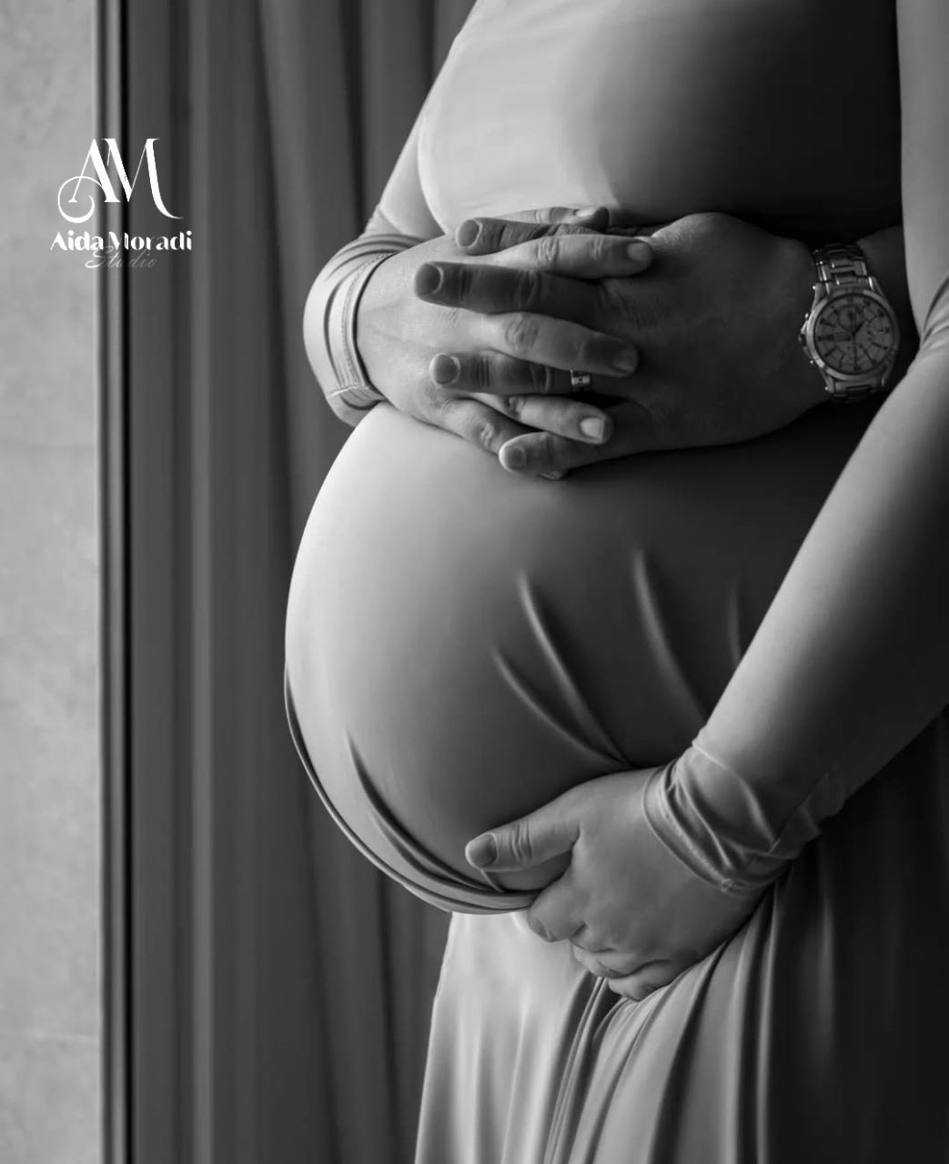 عکاسی بارداری نمونه کارهای استودیو آیدا